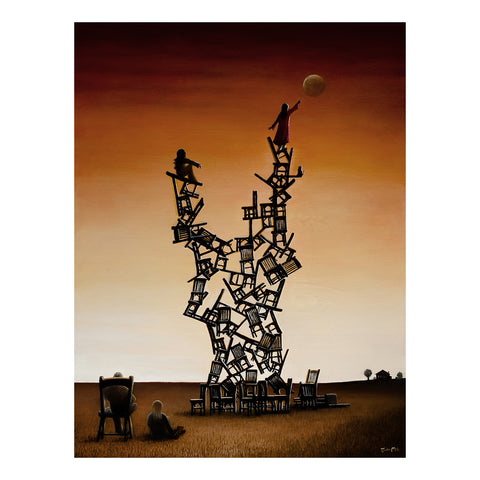 Image of Moon Ladder by Autumn Justine Miller