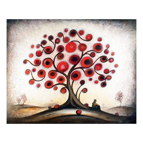 Image of Red Orb Tree by Autumn Justine Miller